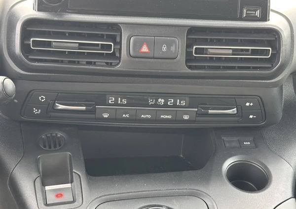 Citroen Berlingo cena 41900 przebieg: 77310, rok produkcji 2020 z Bisztynek małe 254